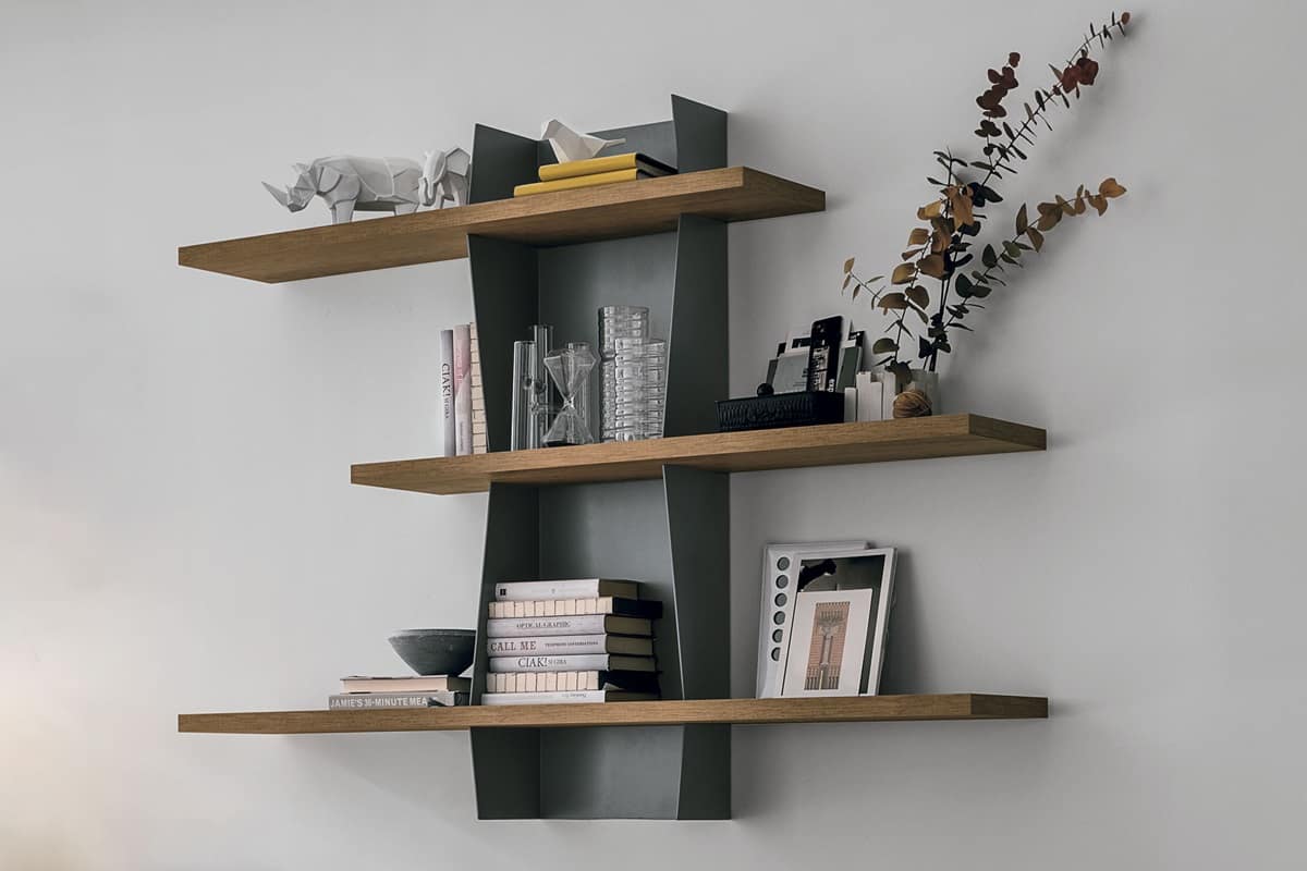 Librerie e mensole moderne per la zona notte