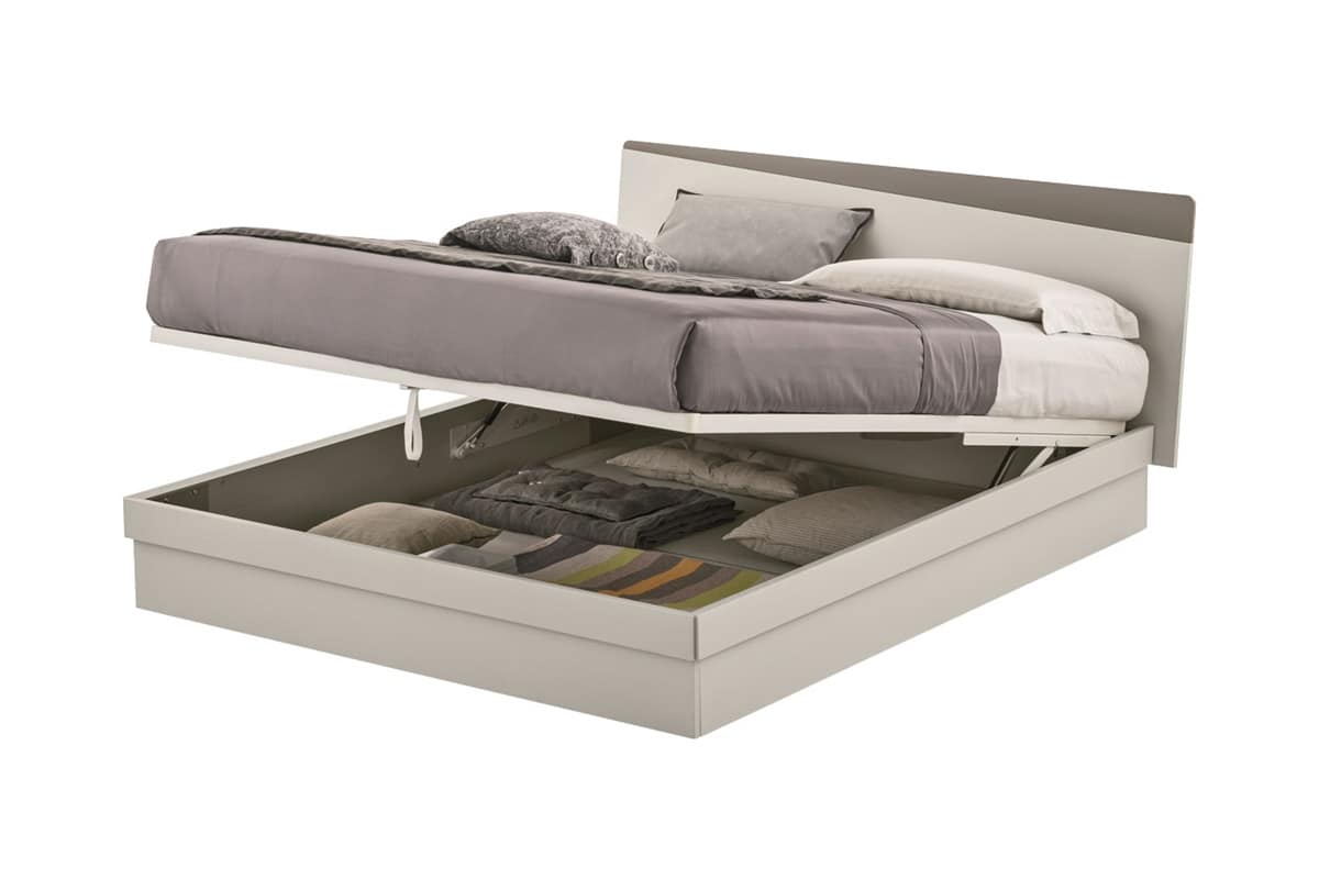Letto matrimoniale Charlie con contenitore