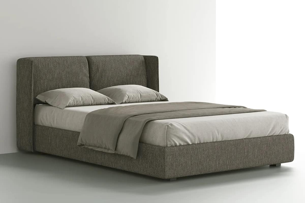 Letto imbottito con contenitore Nest