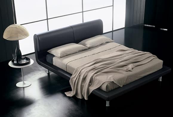 Letto Futura matrimoniale in tessuto