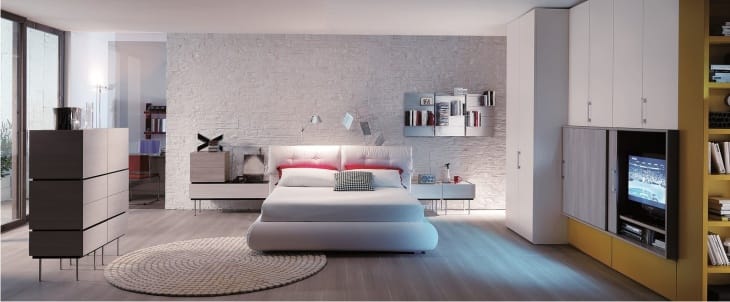 camera con letto havana ambra