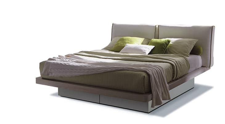 letto time soft cassettoni