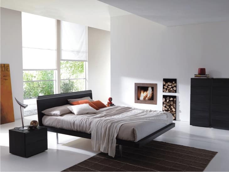 letto semplice e moderno