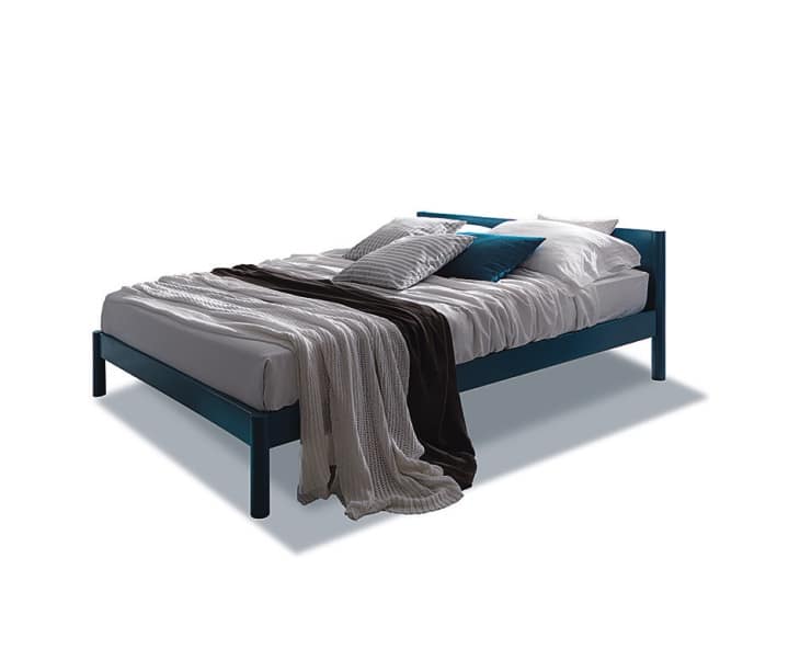letto semplice laccato