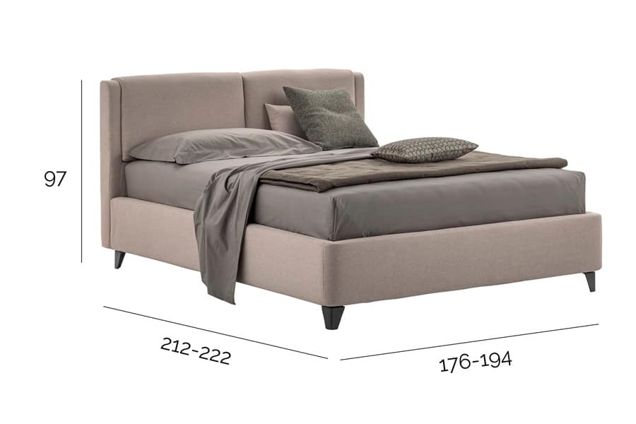 Misure del letto matrimoniale contenitore Loft