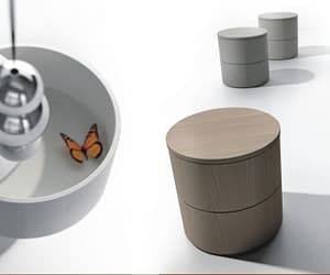 Anello: comodini rotondi