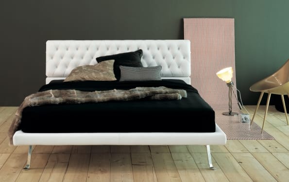 Notturno fine giroletto testiera capitonnè