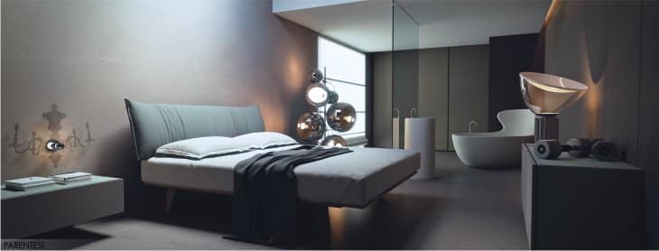 camere complete La camera da letto matrimoniale secondo Caccaro